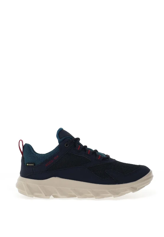 Ecco Womens MX Gore-Tex Mesh Trainers, Navy