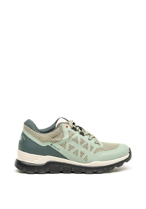 Gabor Rolling Soft Goretex Trainers, Green