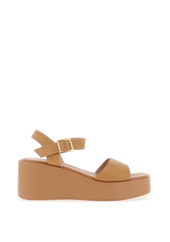 Zanni & Co. Cuiheng Chunky Sandals, Warm Honey