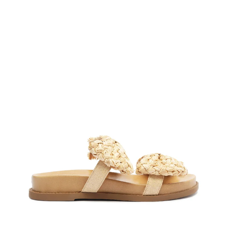 Lienne Sporty Straw Sandal