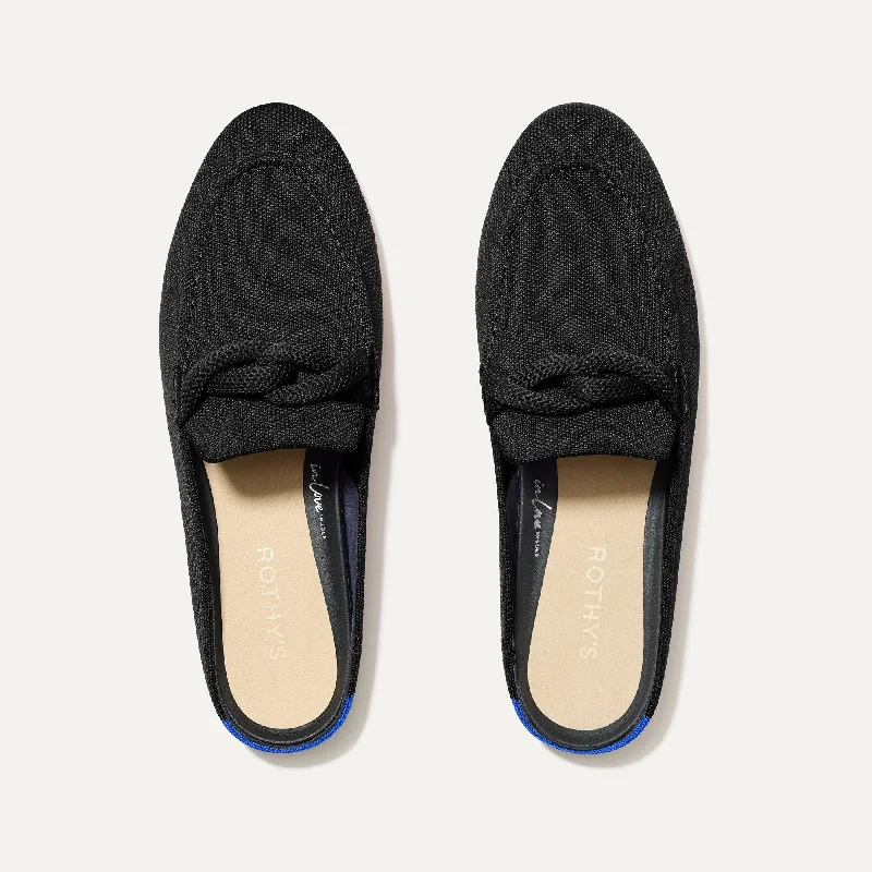 The Loafer Mule - Black