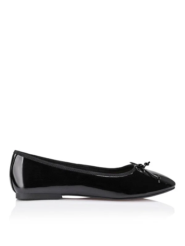 Ballet Flats - Black Patent Leather