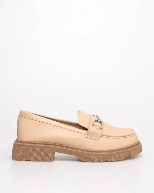 Tomaz NN344 Ladies D-Chain Loafer (Beige)