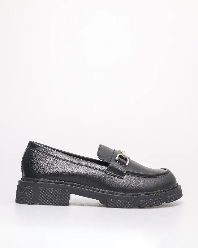 Tomaz NN344 Ladies D-Chain Loafer (Black)