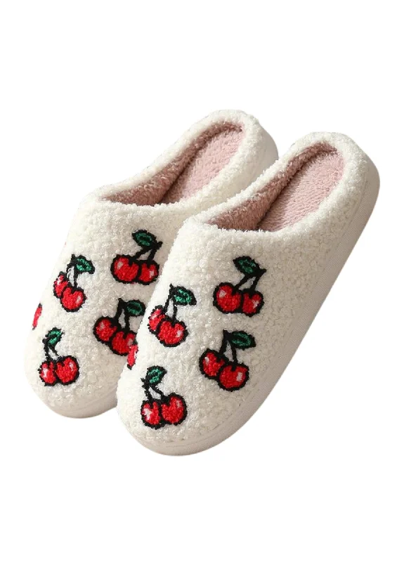 Mini Cherry Slippers