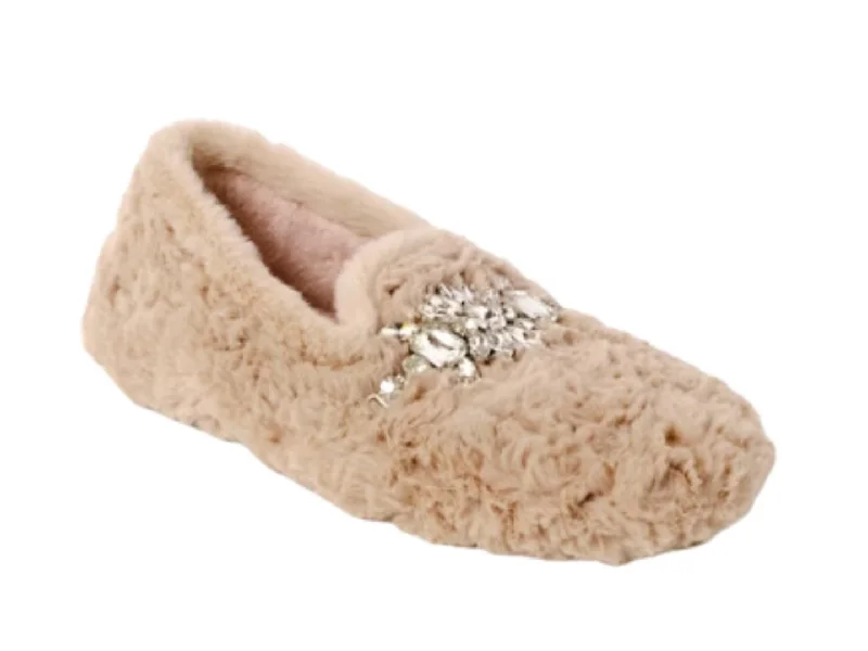 Free People: Slumber Party Loafer Slipper in Parchment