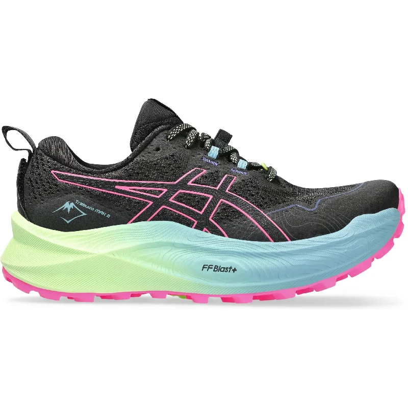 Asics Trabuco Max 2 Womens Trail Running Shoes - Black