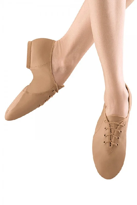 Bloch Jazzsoft Split Sole Jazz Shoe Tan S0405