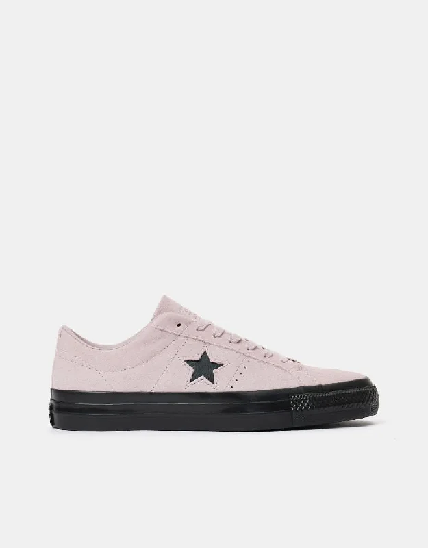 Converse One Star Pro Classic Suede Skate Shoes - Phantom Violet/Phantom Violet