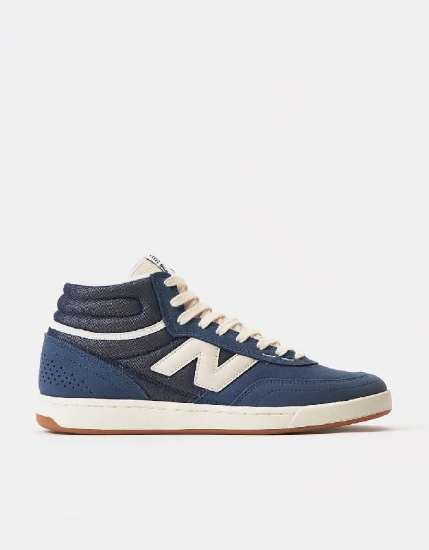 New Balance Numeric 440 High V2 Skate Shoes - Indigo/Sea Salt