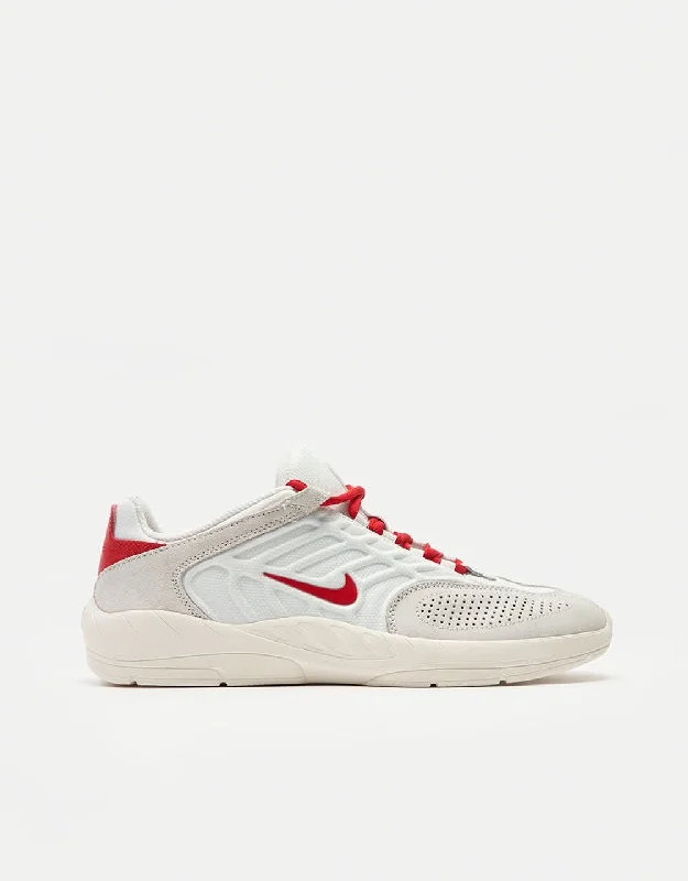 Nike SB Vertebrae Skate Shoes - Summit White/Univ Red-Phantom-Sail