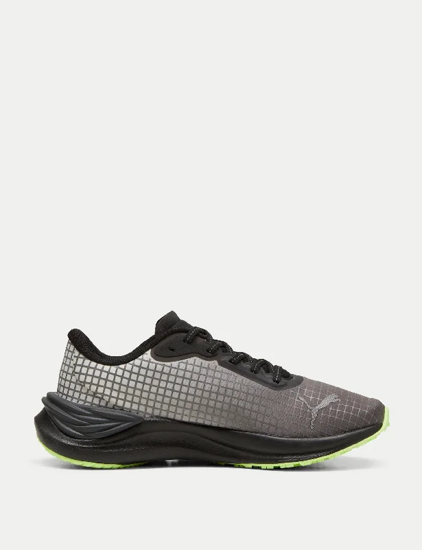 Electrify NITRO 3 TR Running Shoes - Black/Galactic Grey/Fizzy Apple