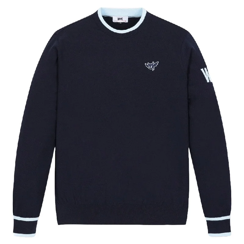 WAAC Solid Crewneck Golf Sweater 2024