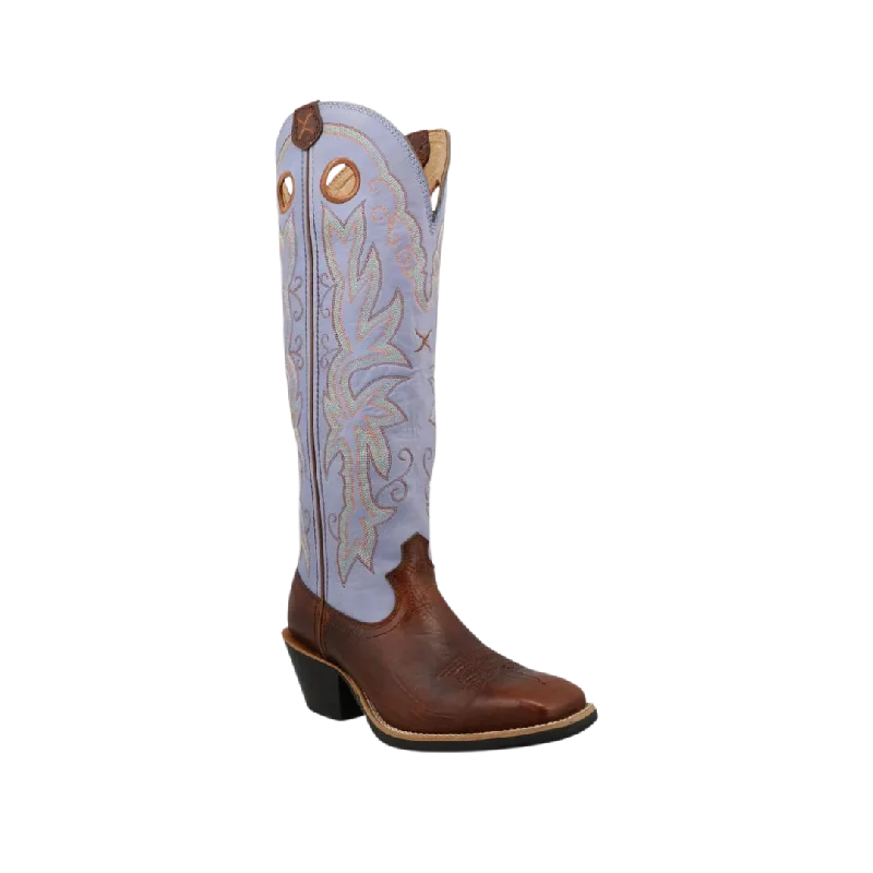 Twisted X Women's Buckaroo Mocha Perrywinkle Boot