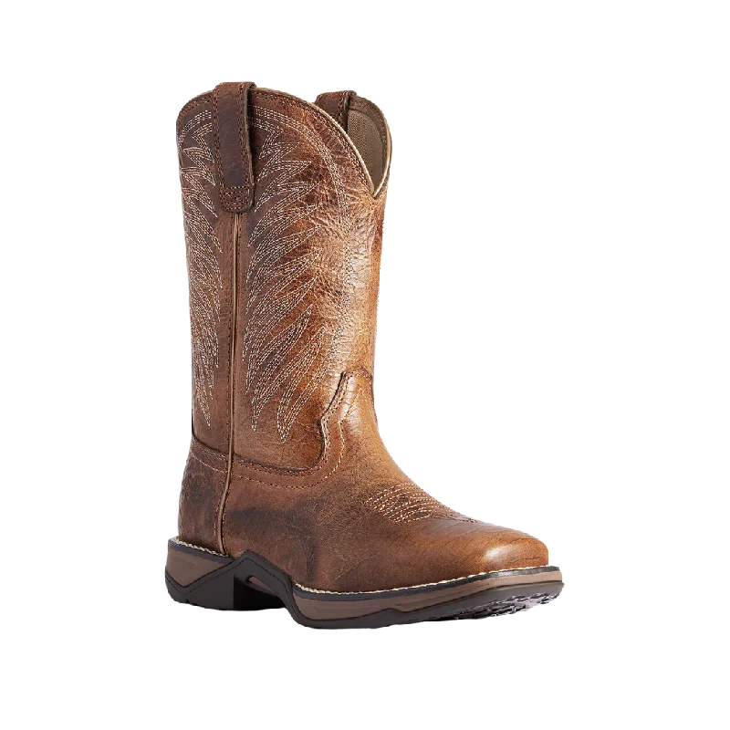 Ariat Women's Square Toe Western Cowgirl Crackled Cottage Boots