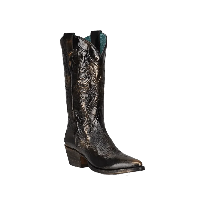 Corral Women's Bronze Embroidery Western Boots