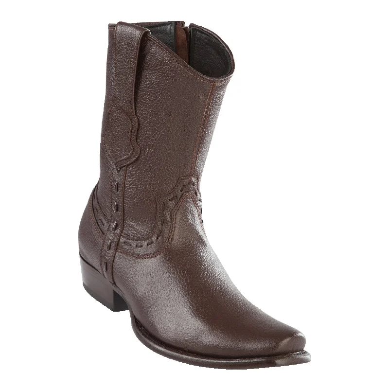 Wild West Boots Mens Dubai Short Grisly Brown 79B